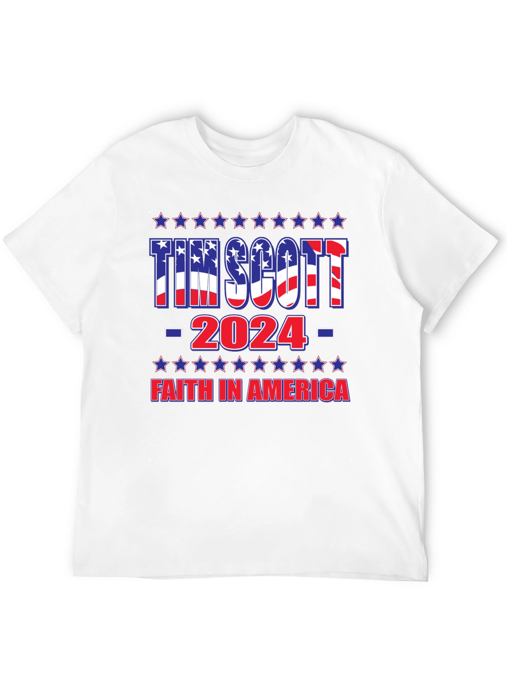 Tim Scott 2024 Patriotic Graphic Tee