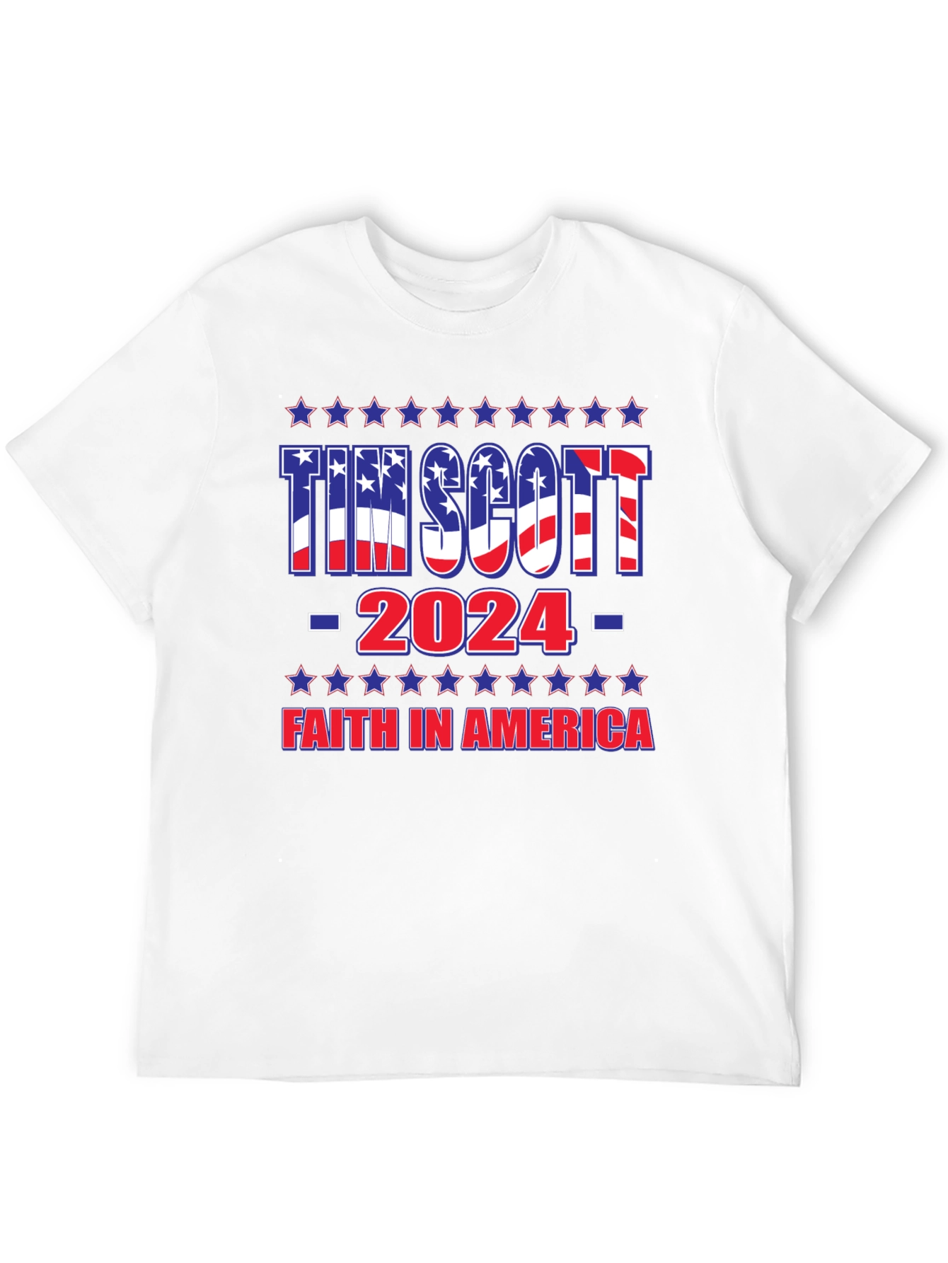 Tim Scott 2024 Patriotic Graphic Tee