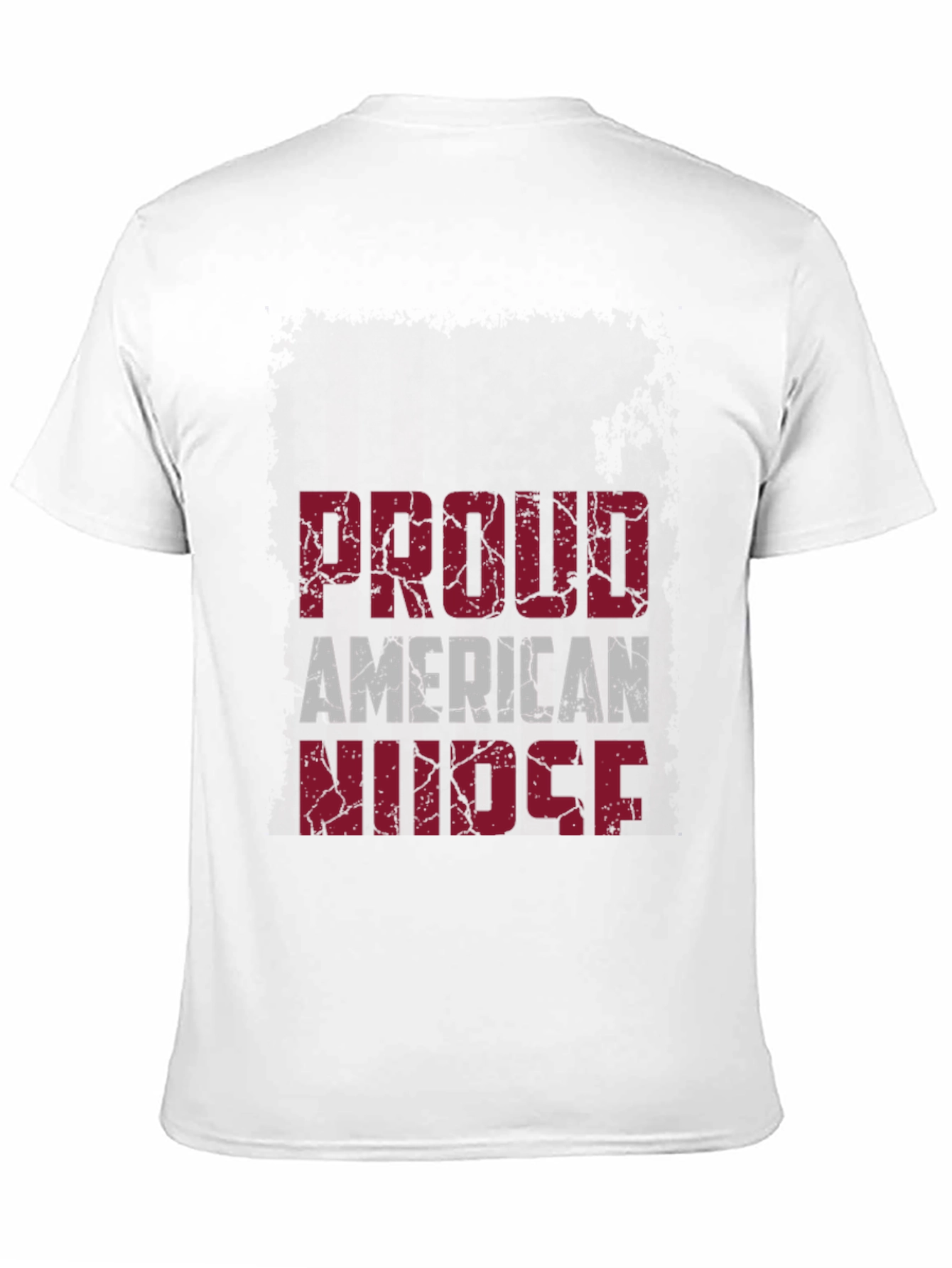 Proud American Nurse Graphic T-Shirt