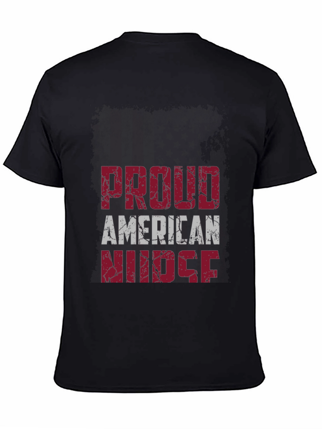 Proud American Nurse Graphic T-Shirt