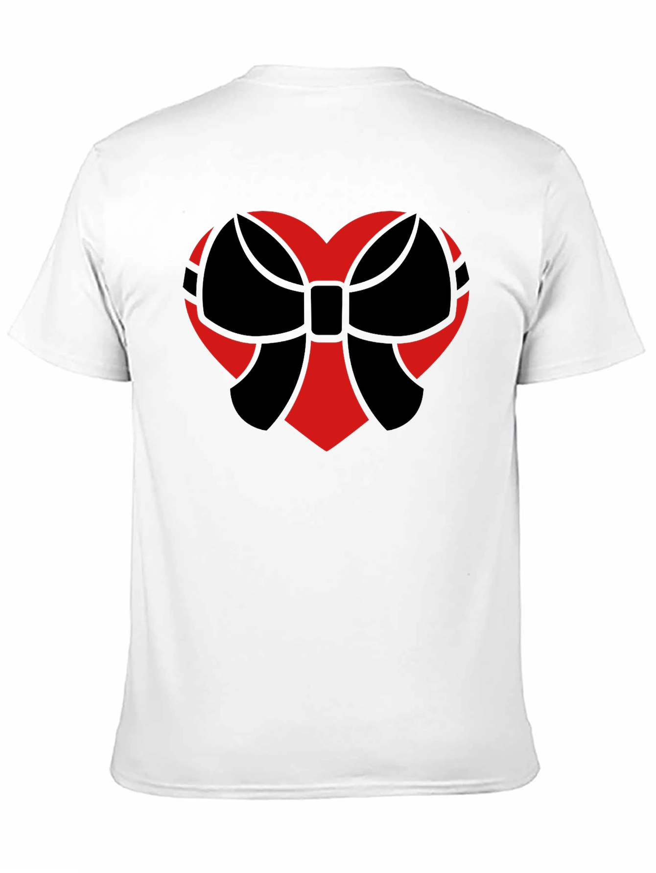 Heart & Bow Graphic Tee - Stylish Casual Wear