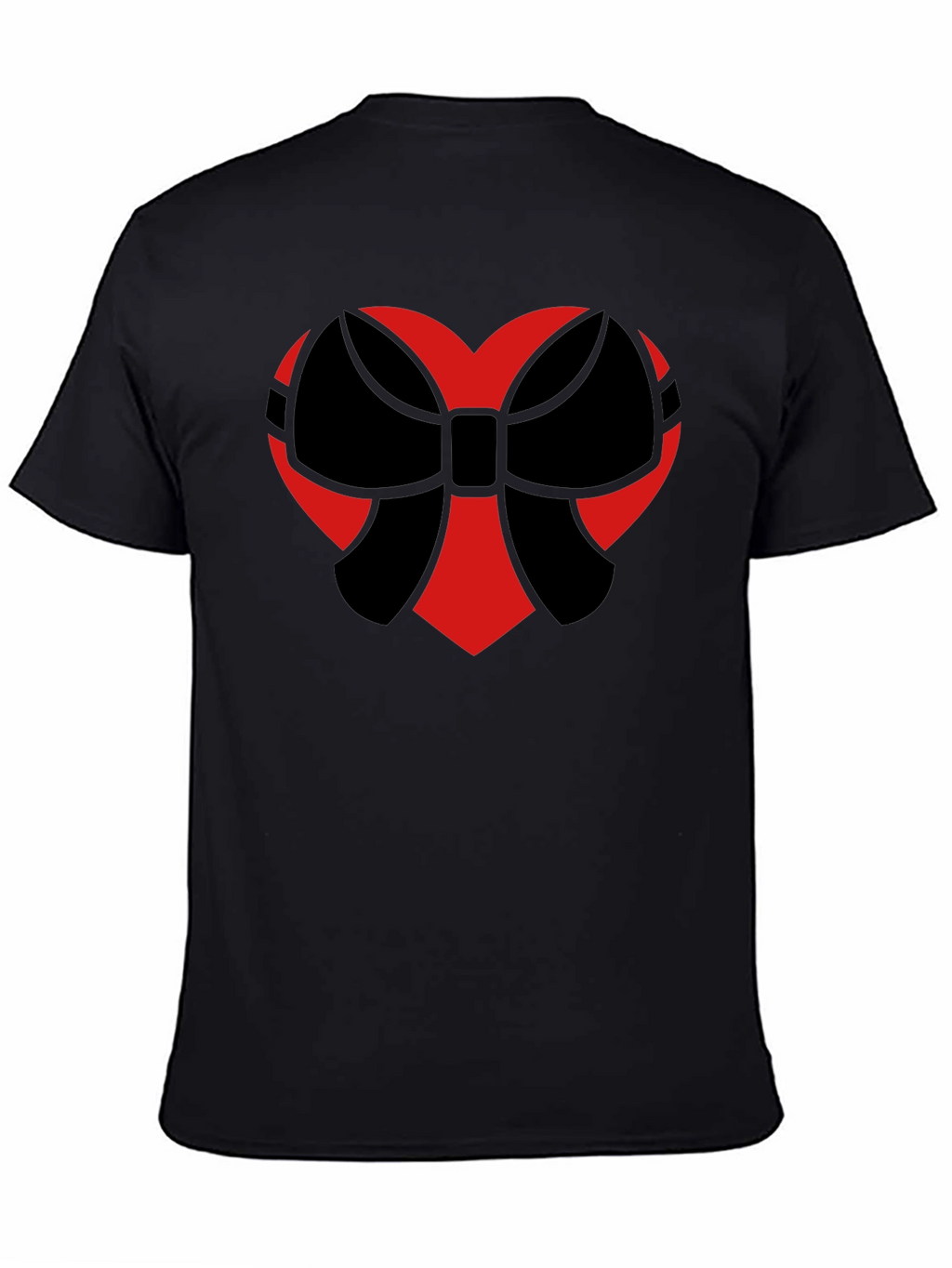 Heart & Bow Graphic Tee - Stylish Casual Wear