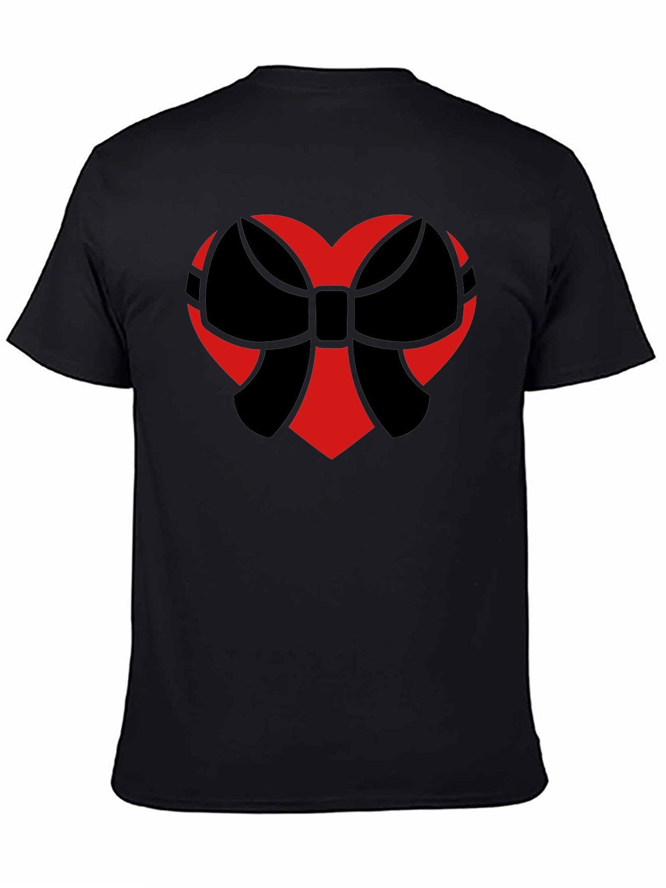 Heart & Bow Graphic Tee - Stylish Casual Wear