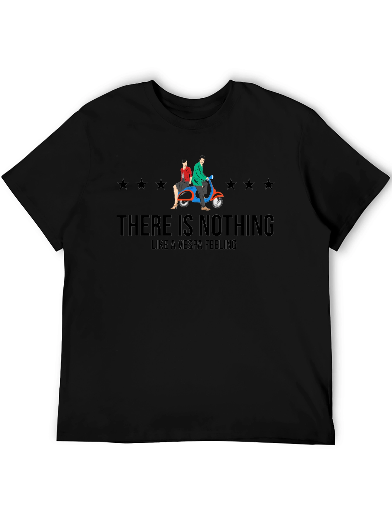 Vespa Feeling Graphic T-Shirt - Retro Scooter Tee