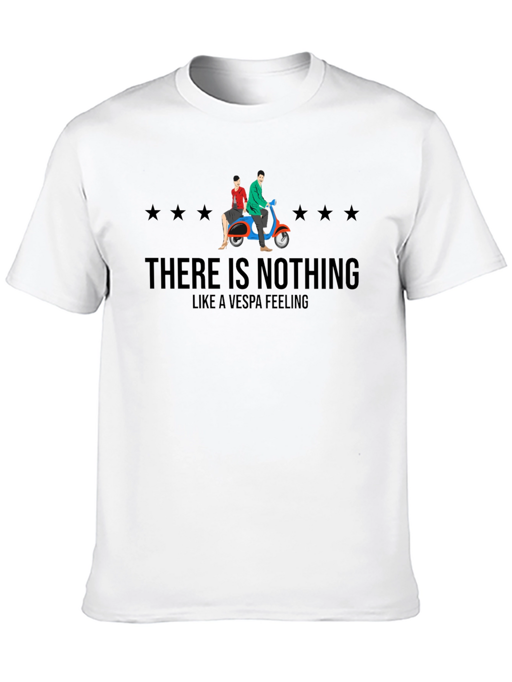 Vespa Feeling Graphic T-Shirt - Retro Scooter Tee