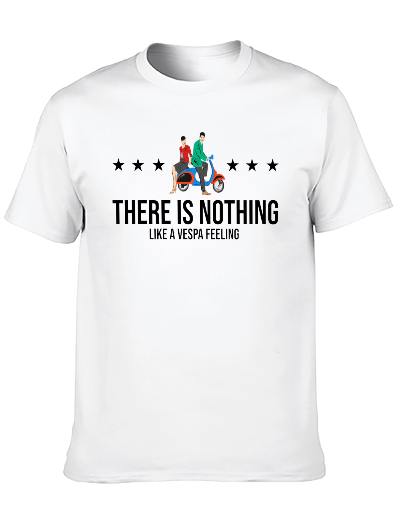 Vespa Feeling Graphic T-Shirt - Retro Scooter Tee