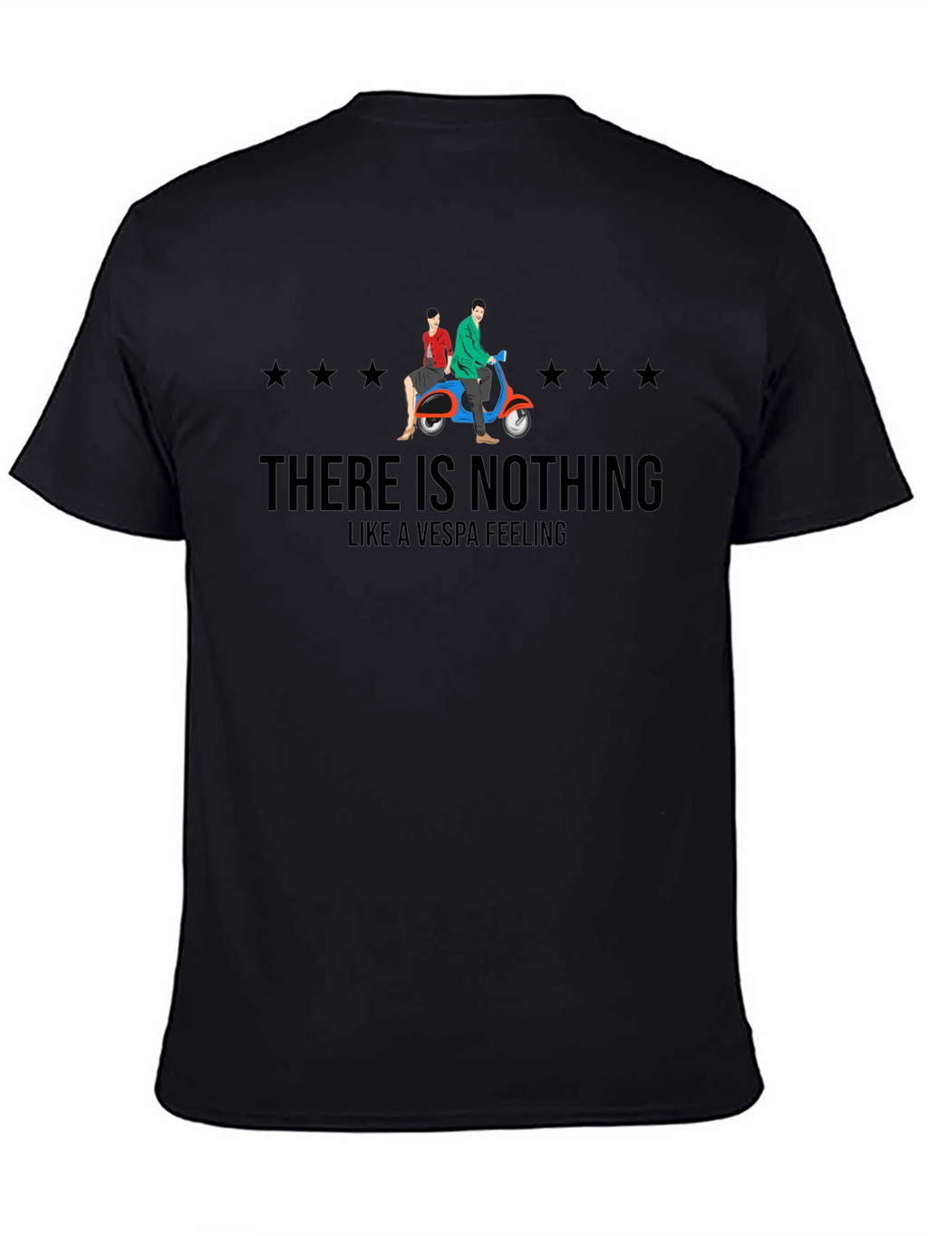 Vespa Feeling Graphic T-Shirt - Retro Scooter Tee