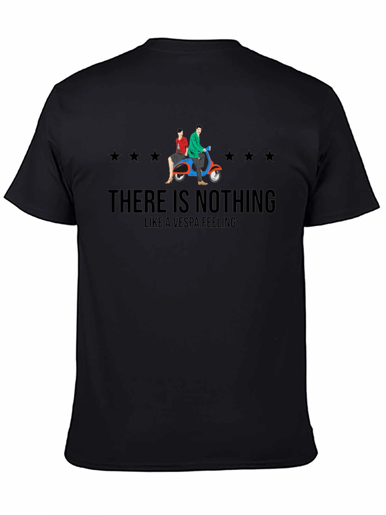 Vespa Feeling Graphic T-Shirt - Retro Scooter Tee
