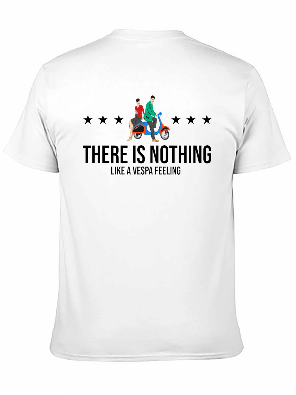 Vespa Feeling Graphic T-Shirt - Retro Scooter Tee