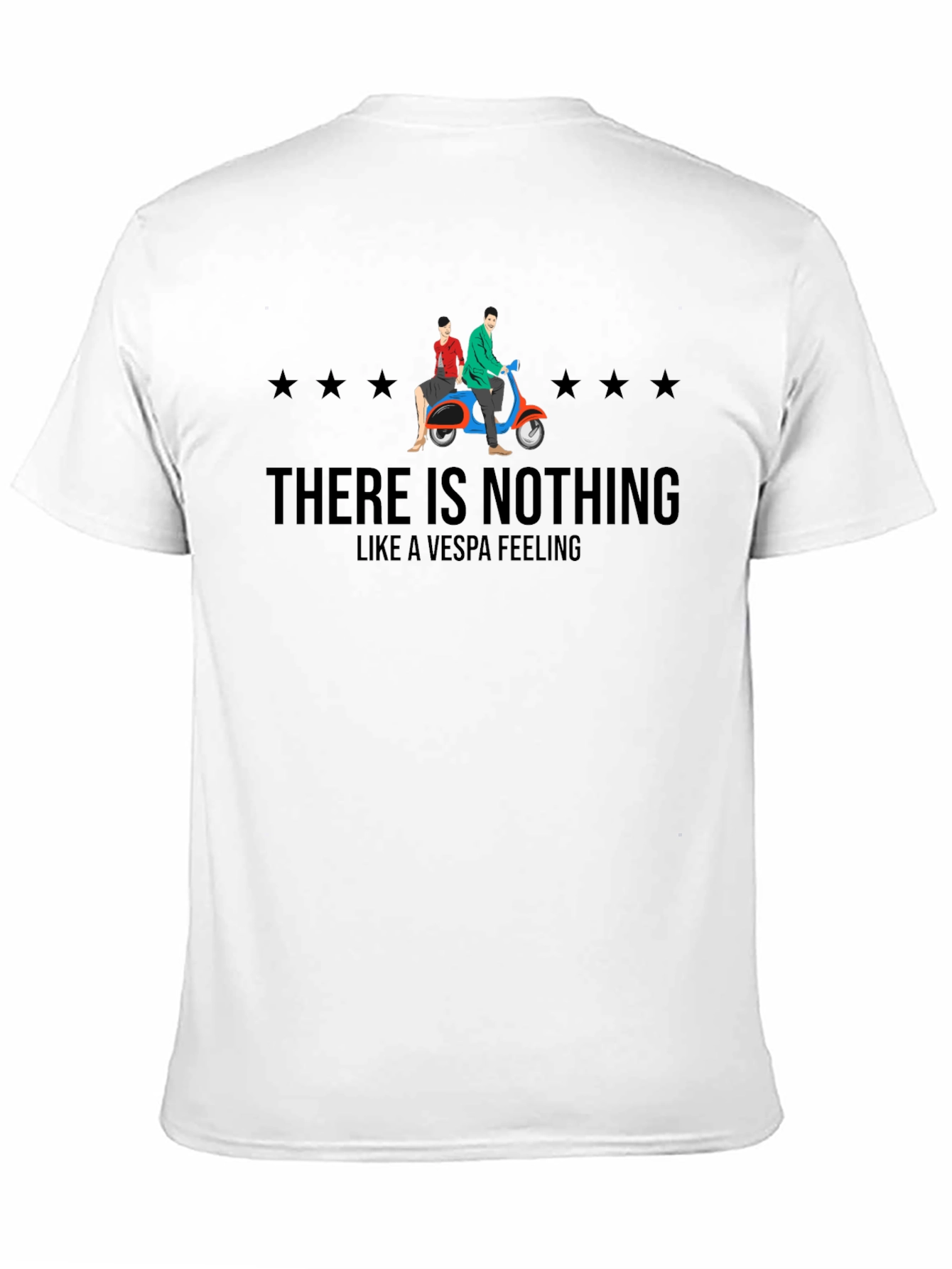 Vespa Feeling Graphic T-Shirt - Retro Scooter Tee