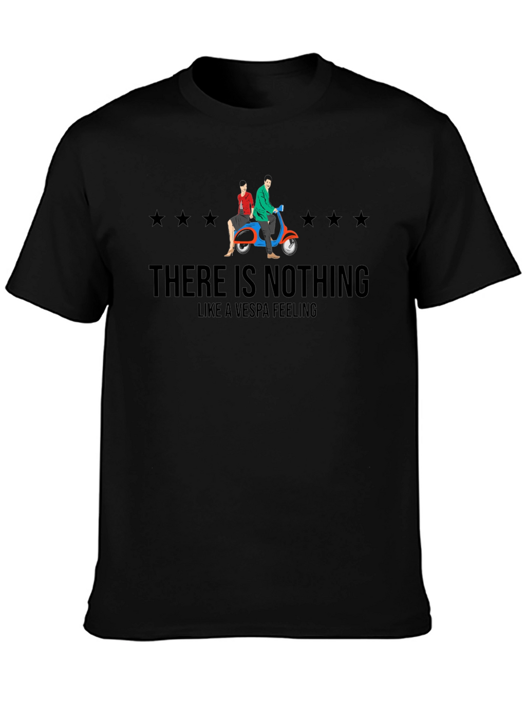 Vespa Feeling Graphic T-Shirt - Retro Scooter Tee