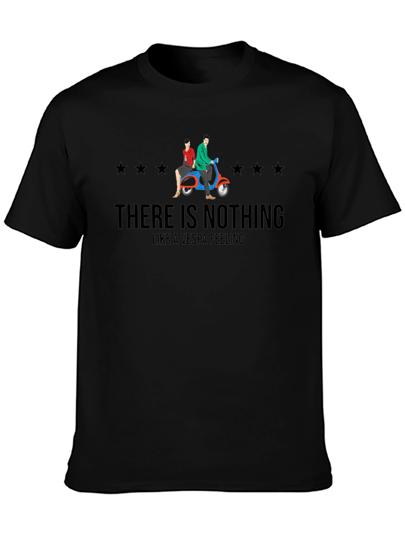 Vespa Feeling Graphic T-Shirt - Retro Scooter Tee