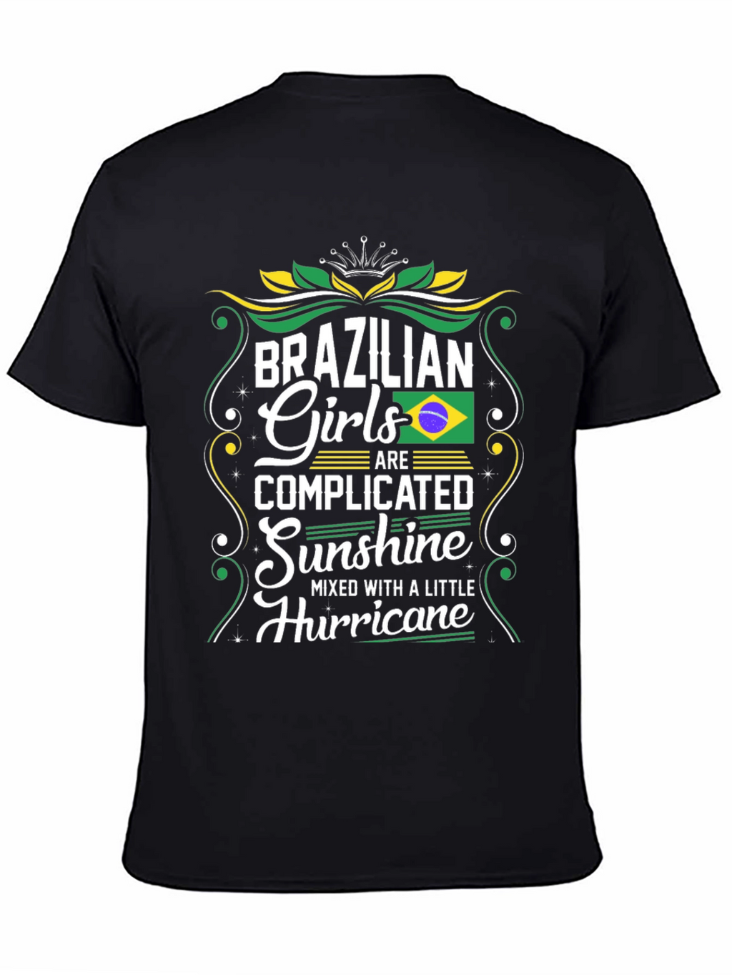 Brazilian Girls Complicated Sunshine Hurricane Graphic T-Shirt