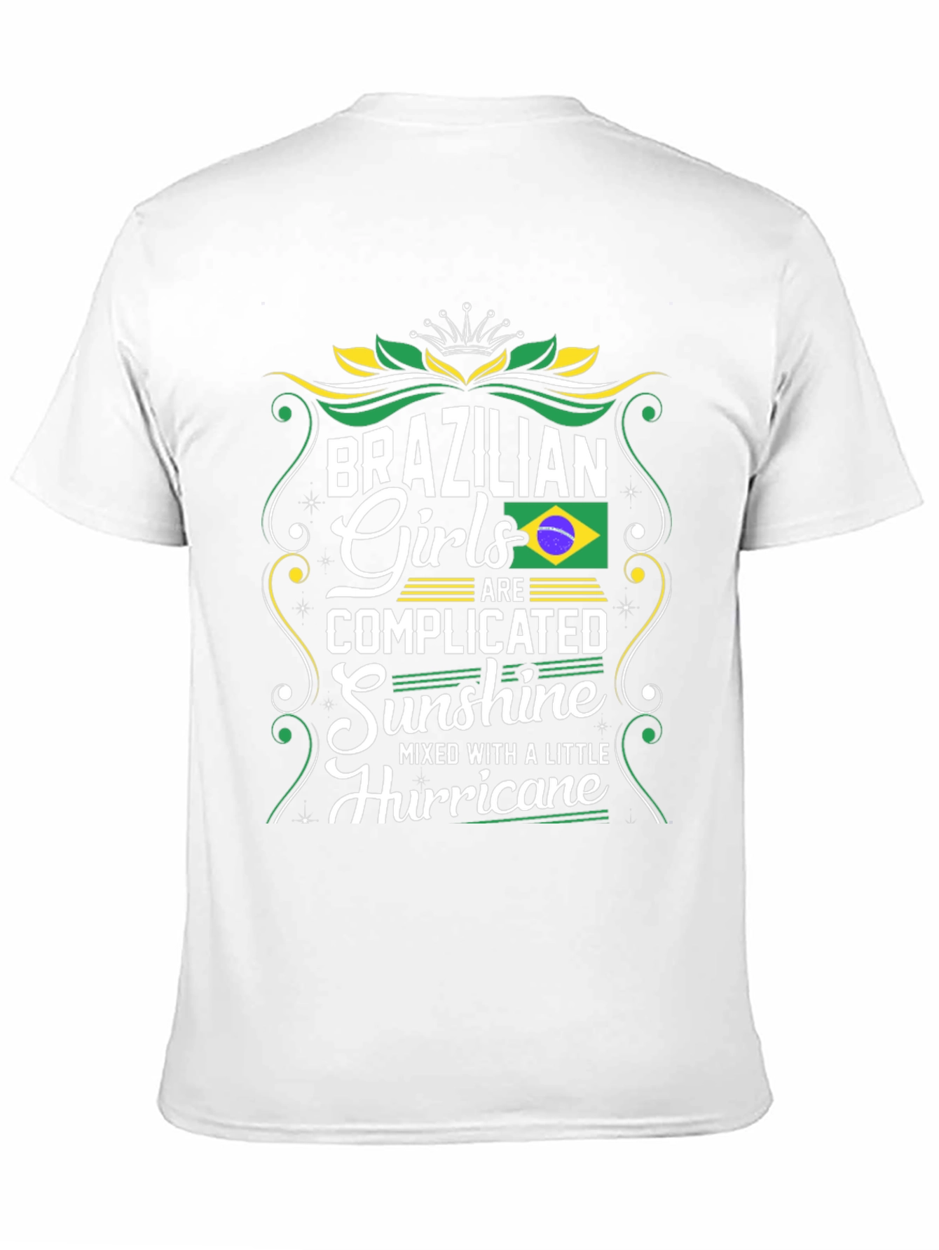 Brazilian Girls Complicated Sunshine Hurricane Graphic T-Shirt