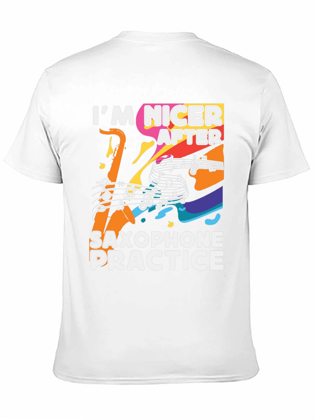 Funny Saxophone Practice T-Shirt