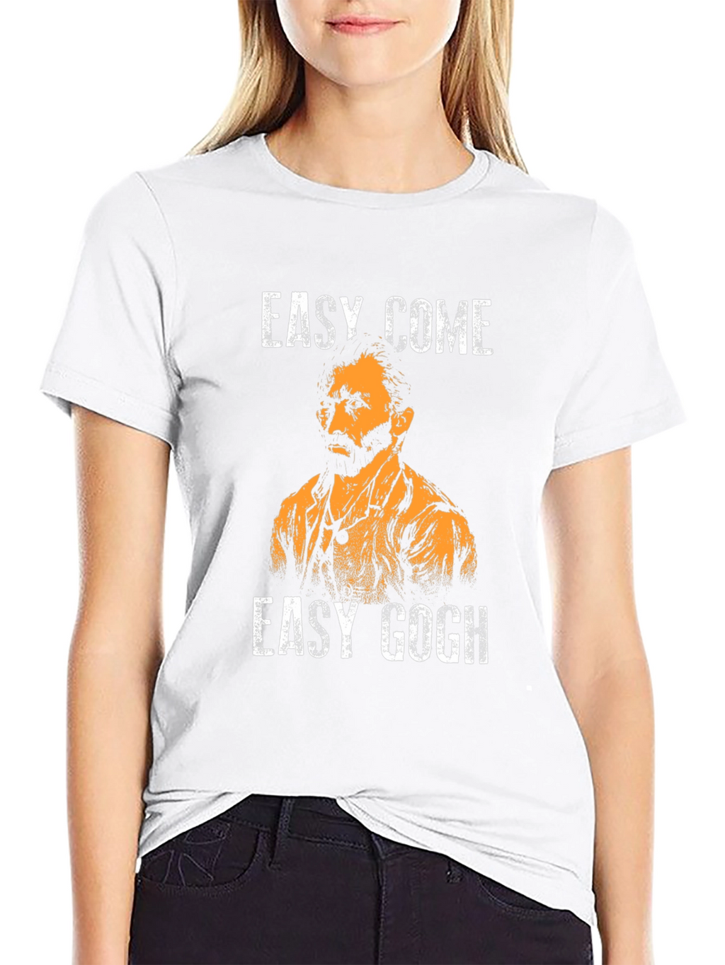 Easy Come Easy Gogh T-Shirt Funny Art Pun Tee