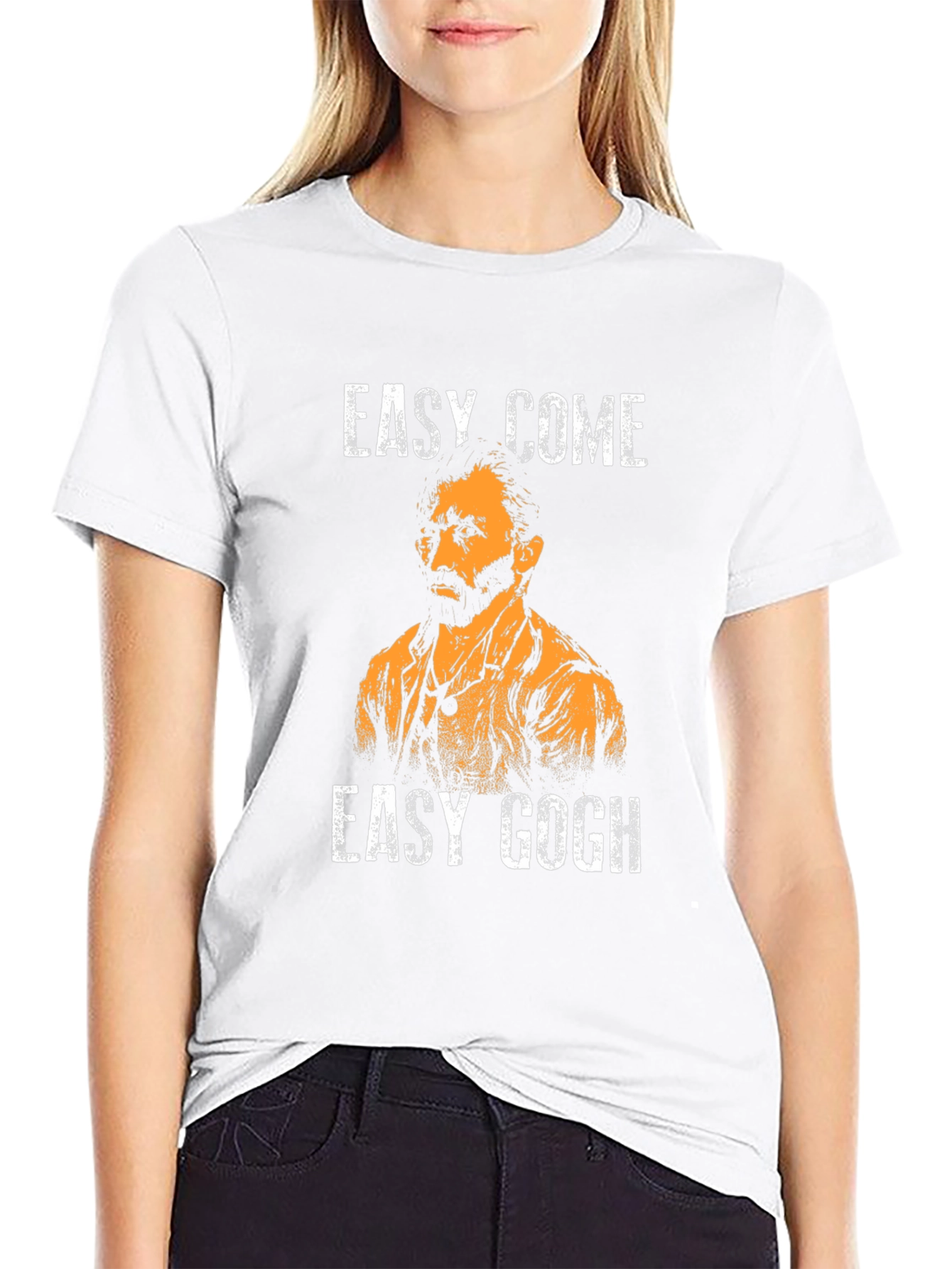 Easy Come Easy Gogh T-Shirt Funny Art Pun Tee