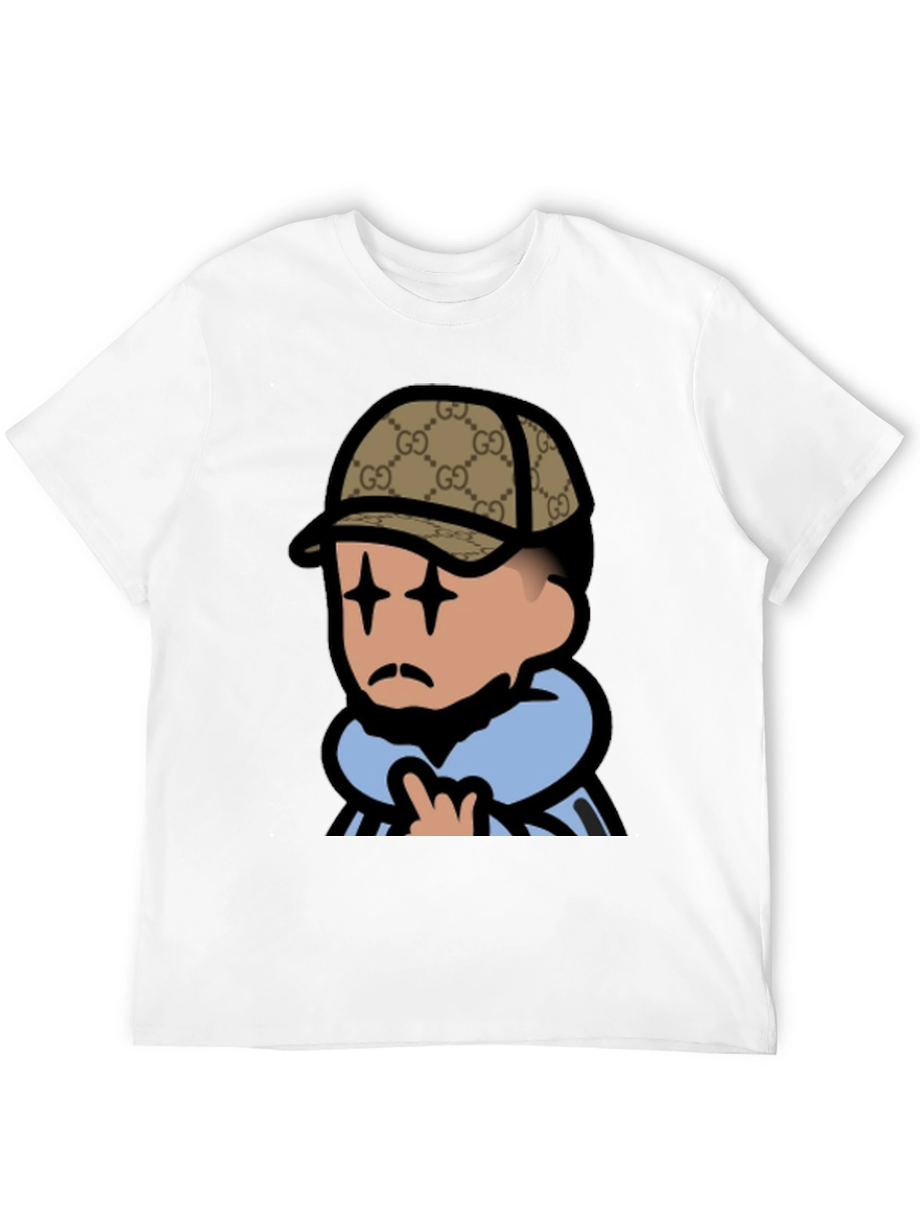 Trendy Cartoon Graphic Tee