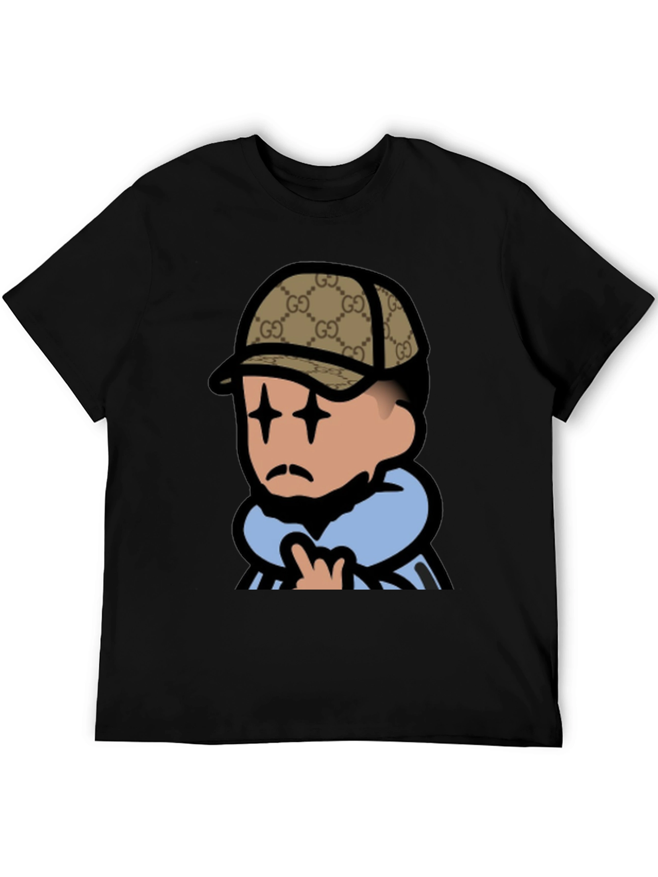 Trendy Cartoon Graphic Tee