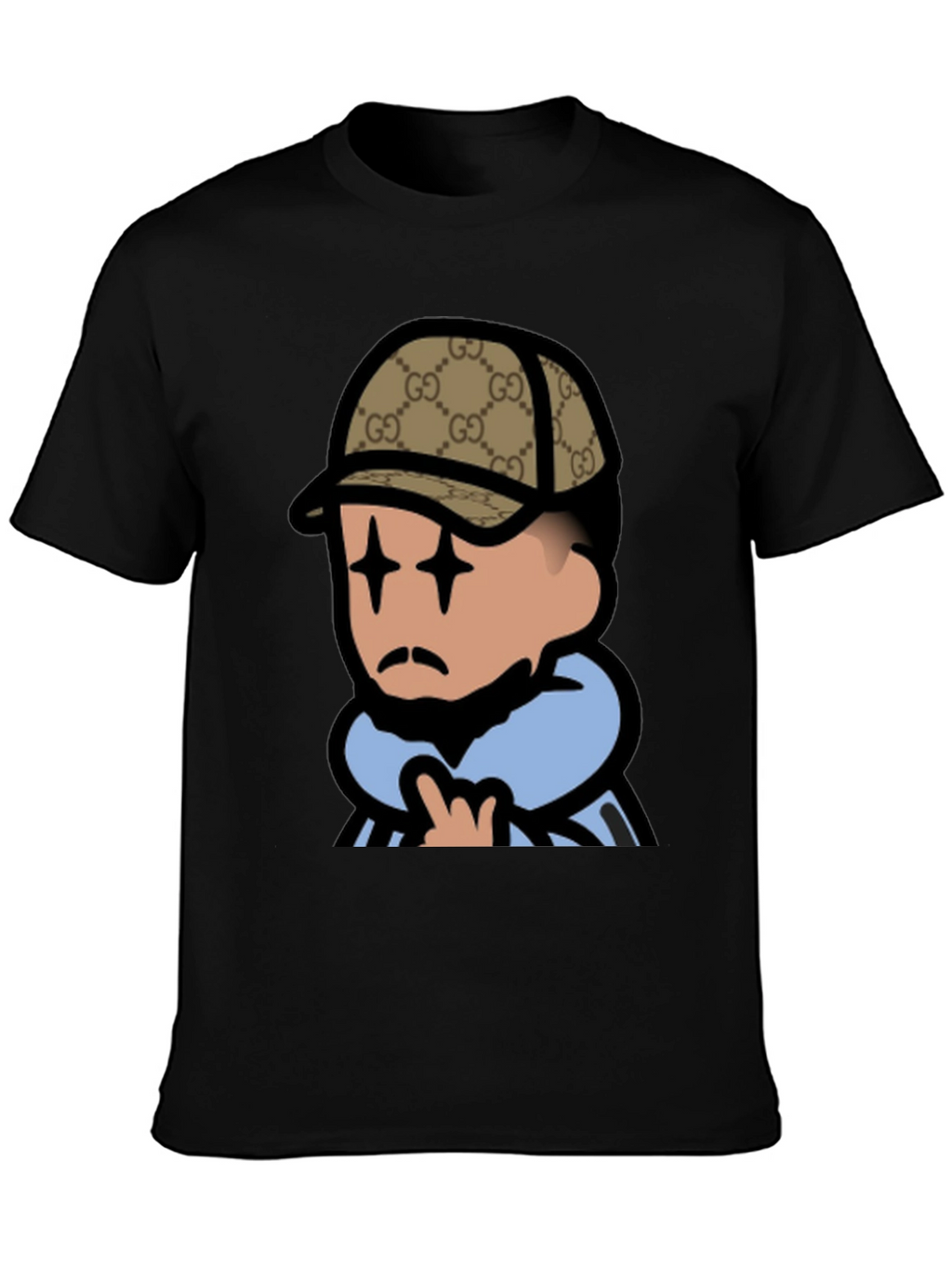 Trendy Cartoon Graphic Tee