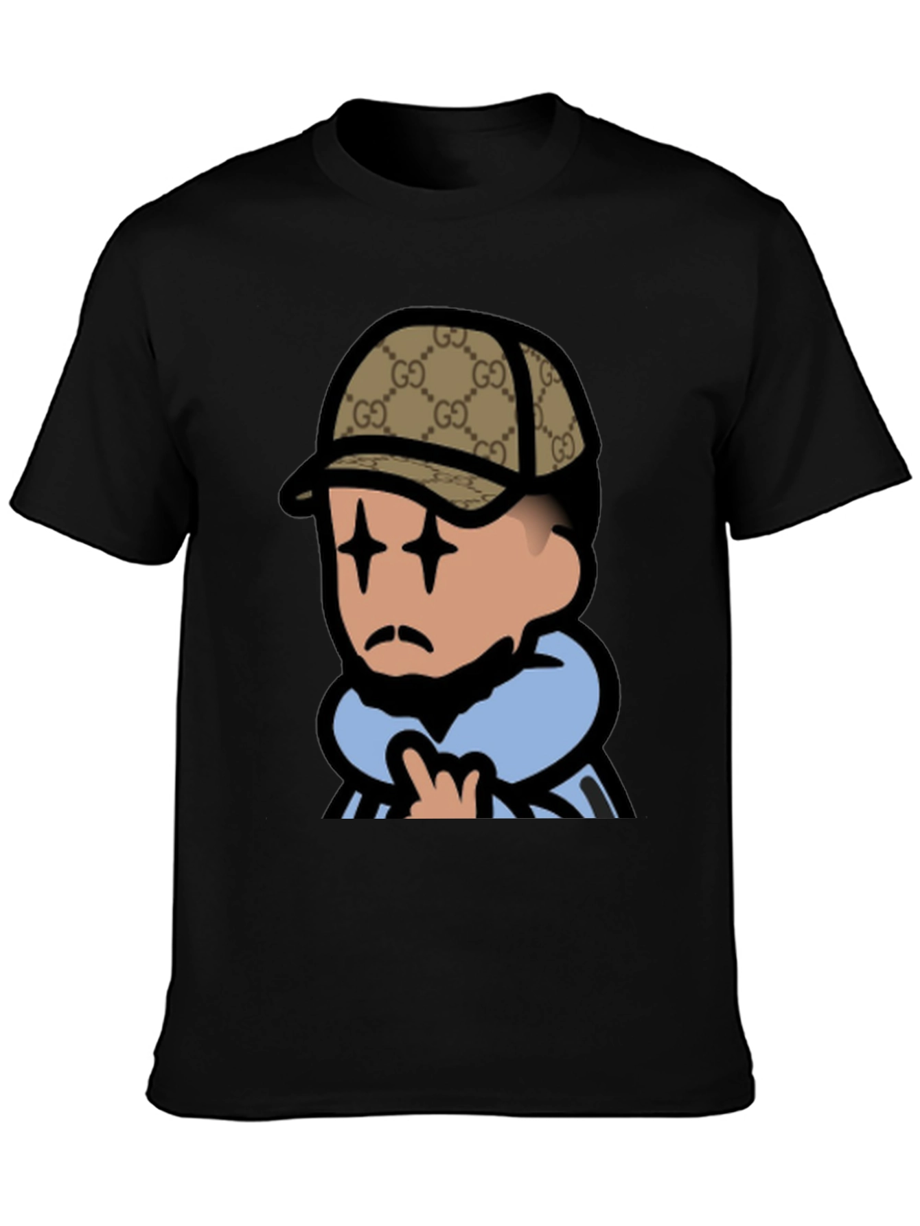 Trendy Cartoon Graphic Tee