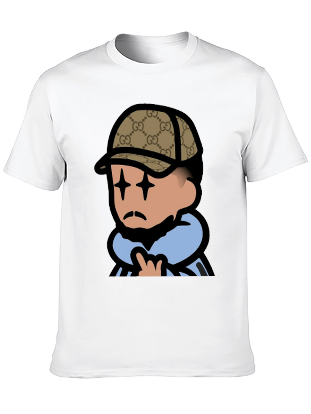 Trendy Cartoon Graphic Tee