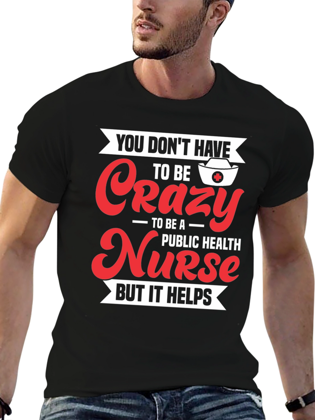 Crazy Nurse T-Shirt: Public Health Humor Apparel