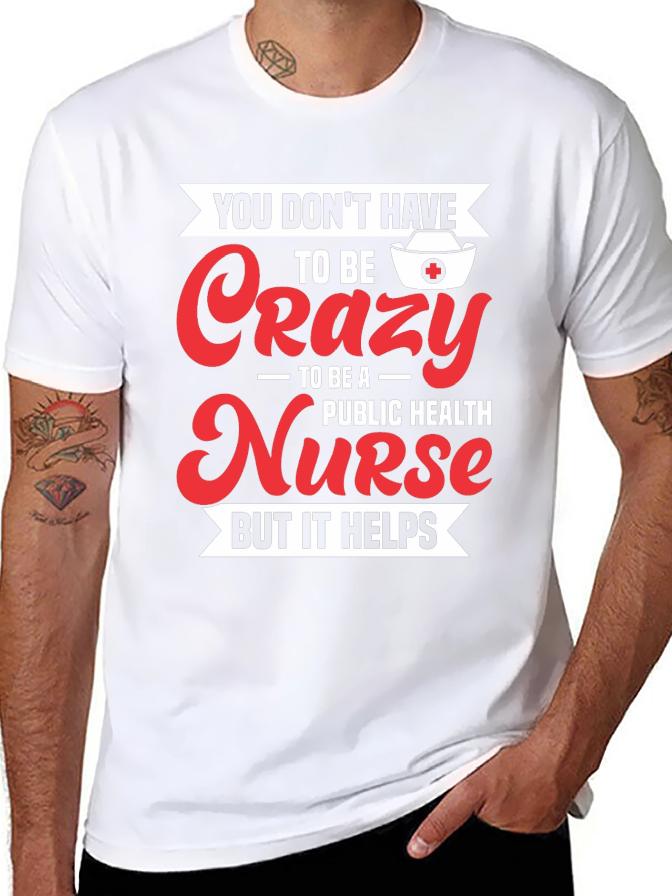 Crazy Nurse T-Shirt: Public Health Humor Apparel