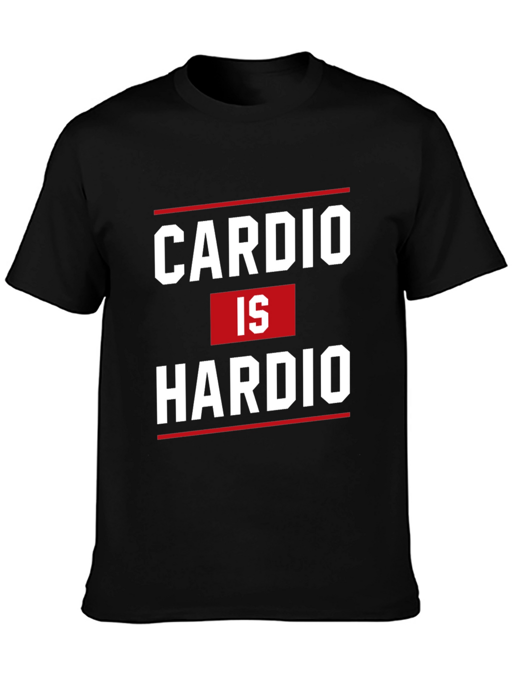 Cardio is Hardio Graphic T-Shirt