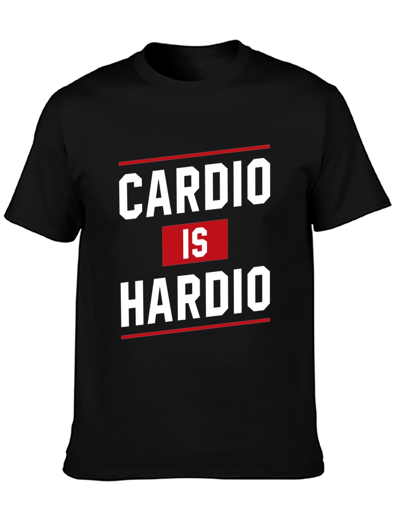 Cardio is Hardio Graphic T-Shirt