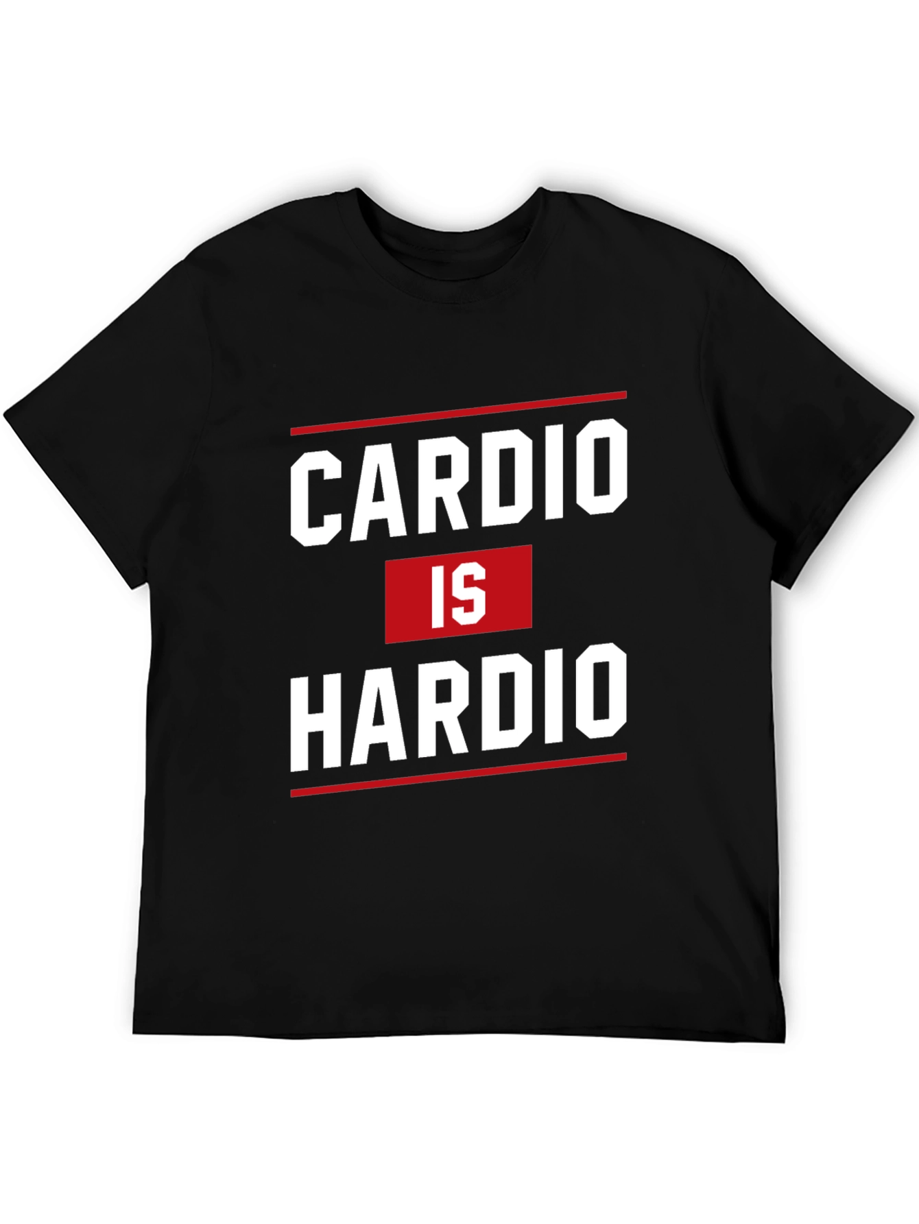 Cardio is Hardio Graphic T-Shirt