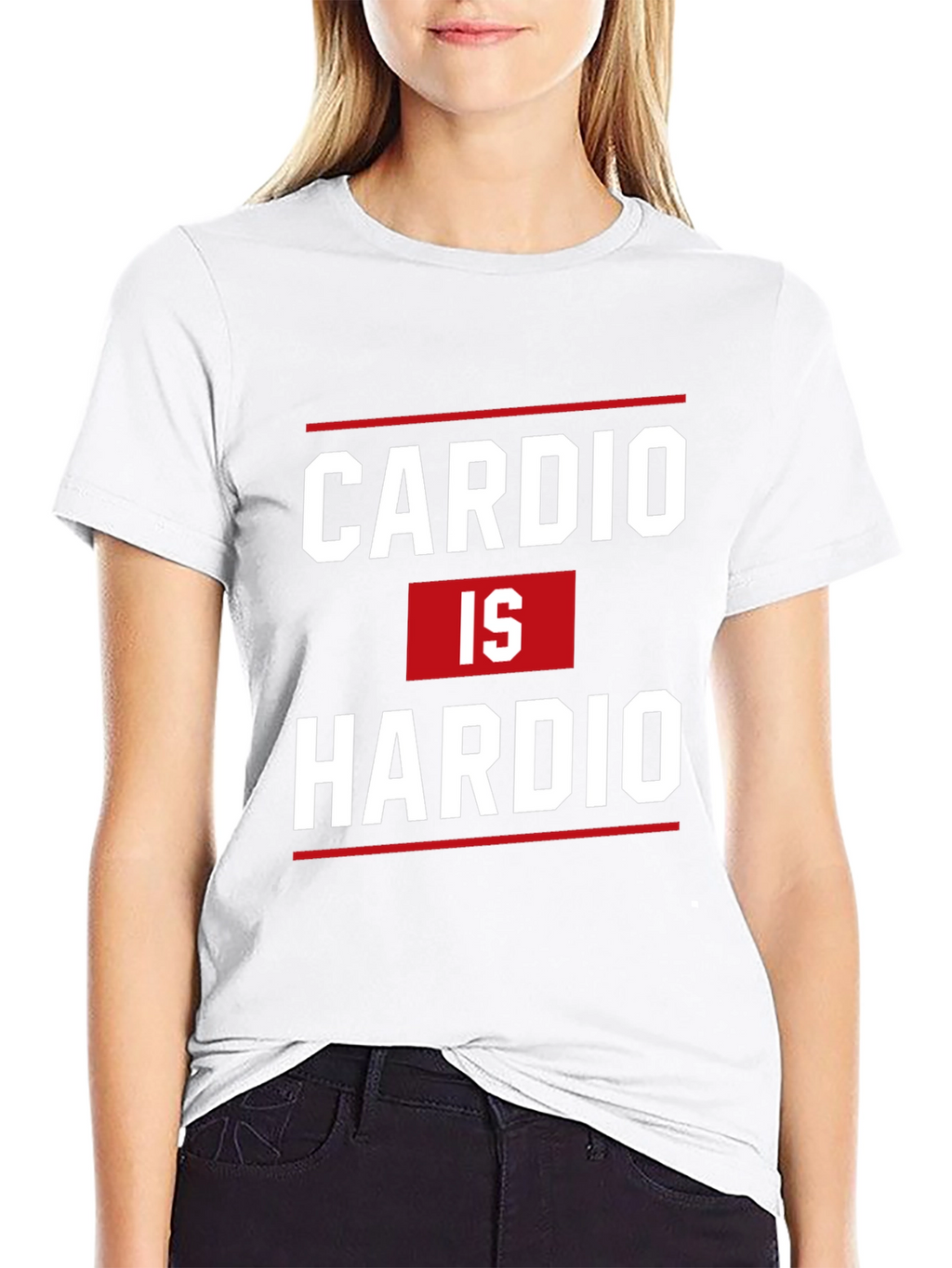 Cardio is Hardio Graphic T-Shirt