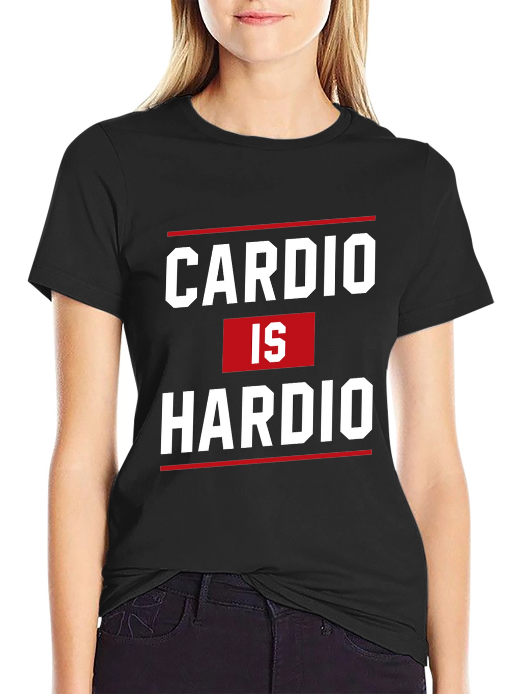 Cardio is Hardio Graphic T-Shirt