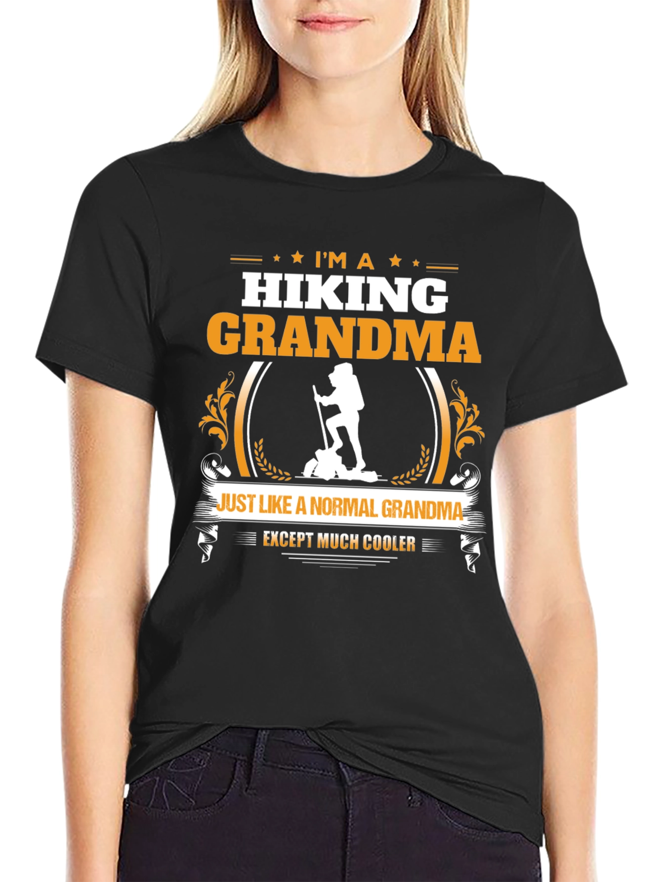 Hiking Grandma T-Shirt - Cool Outdoor Apparel