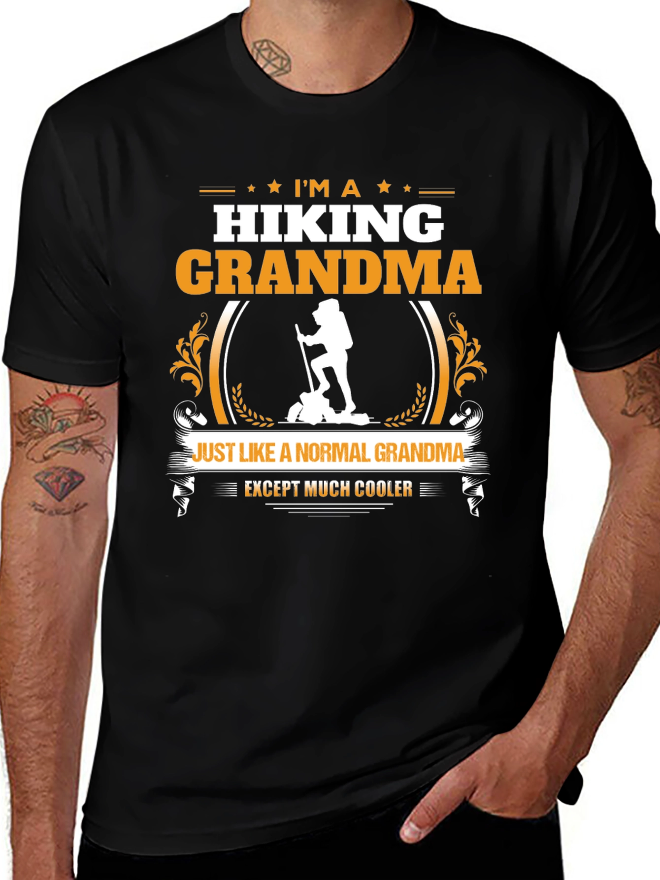 Hiking Grandma T-Shirt - Cool Outdoor Apparel