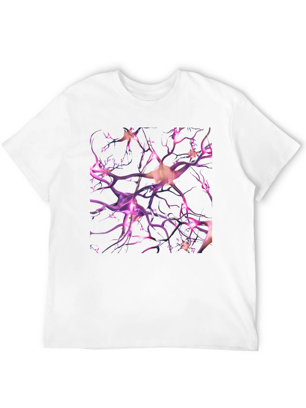 Neuron Network T-Shirt - Unique Science Inspired Design