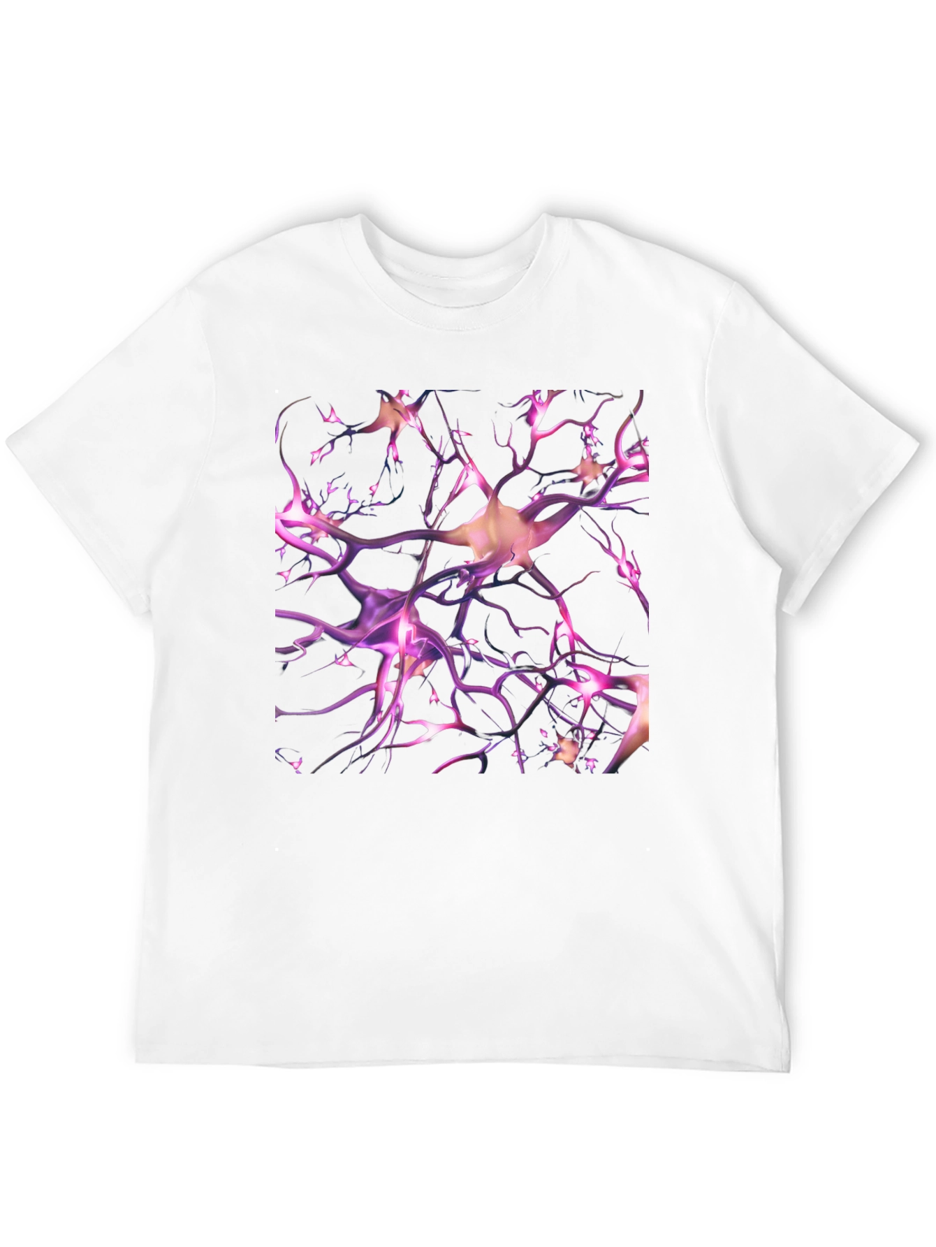 Neuron Network T-Shirt - Unique Science Inspired Design