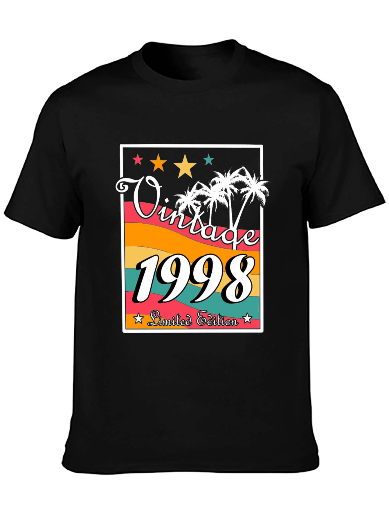 Vintage 1998 Limited Edition Black Tee