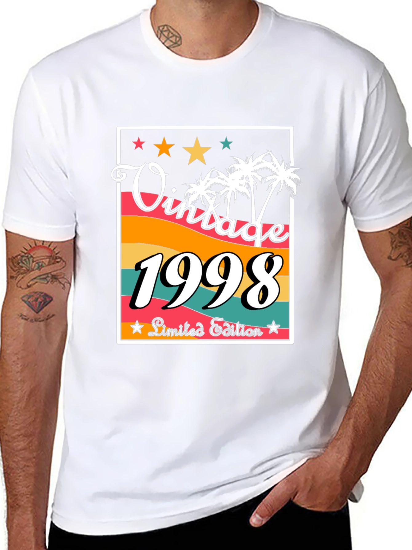 Vintage 1998 Limited Edition Black Tee