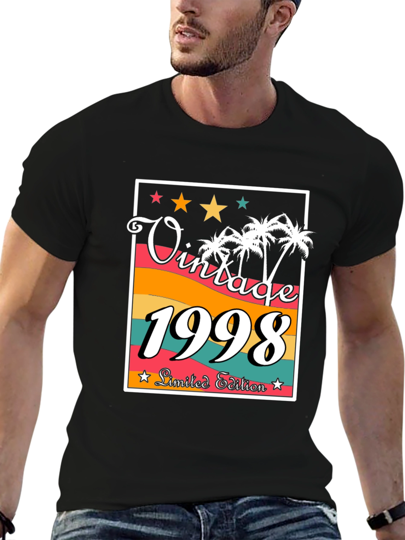 Vintage 1998 Limited Edition Black Tee