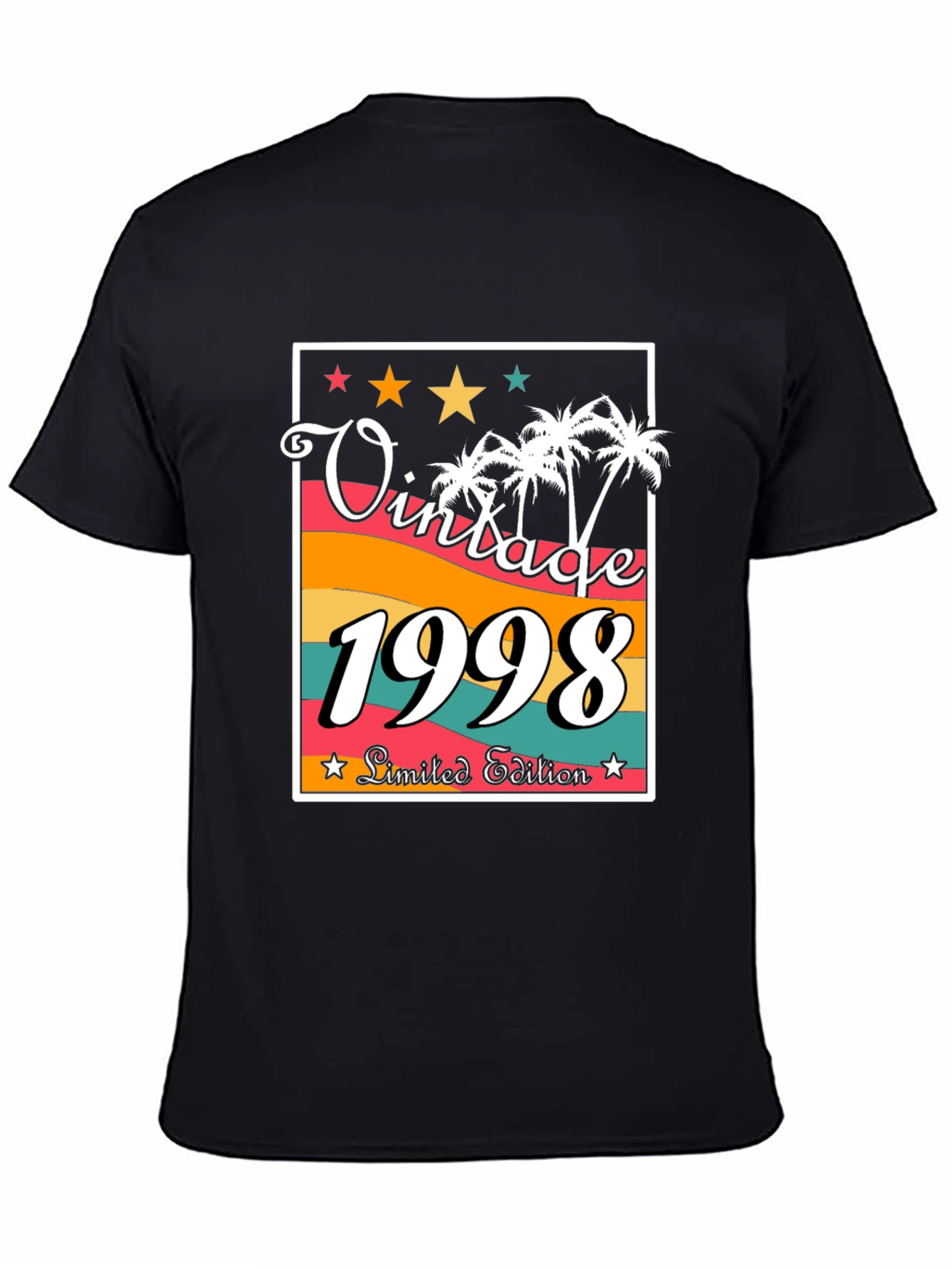 Vintage 1998 Limited Edition Black Tee