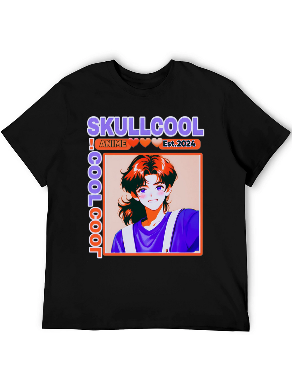 Skullcool Anime Graphic Tee - Est. 2024