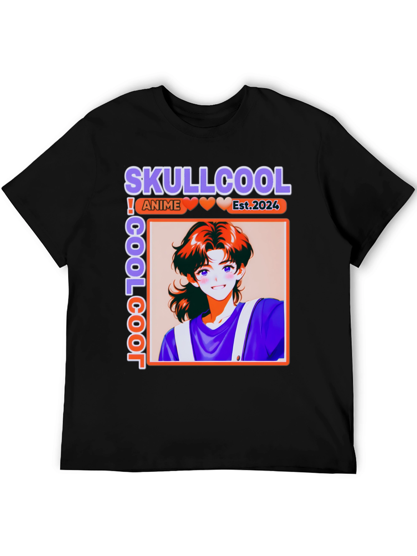 Skullcool Anime Graphic Tee - Est. 2024