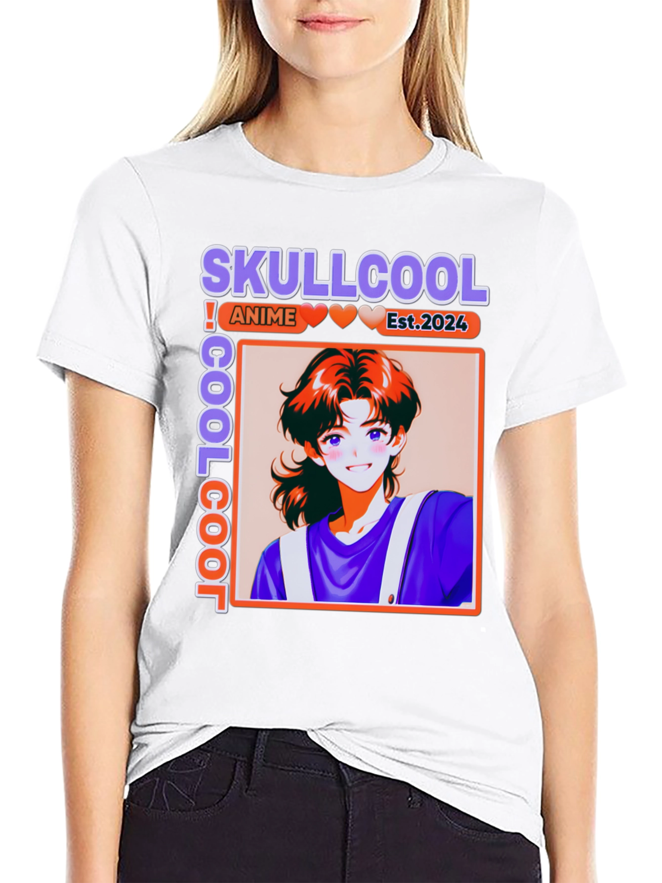 Skullcool Anime Graphic Tee - Est. 2024