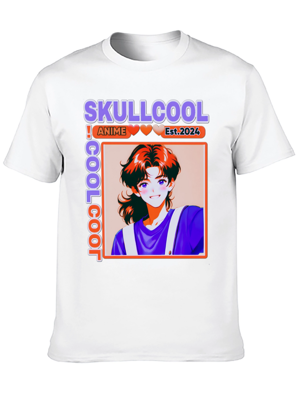 Skullcool Anime Graphic Tee - Est. 2024