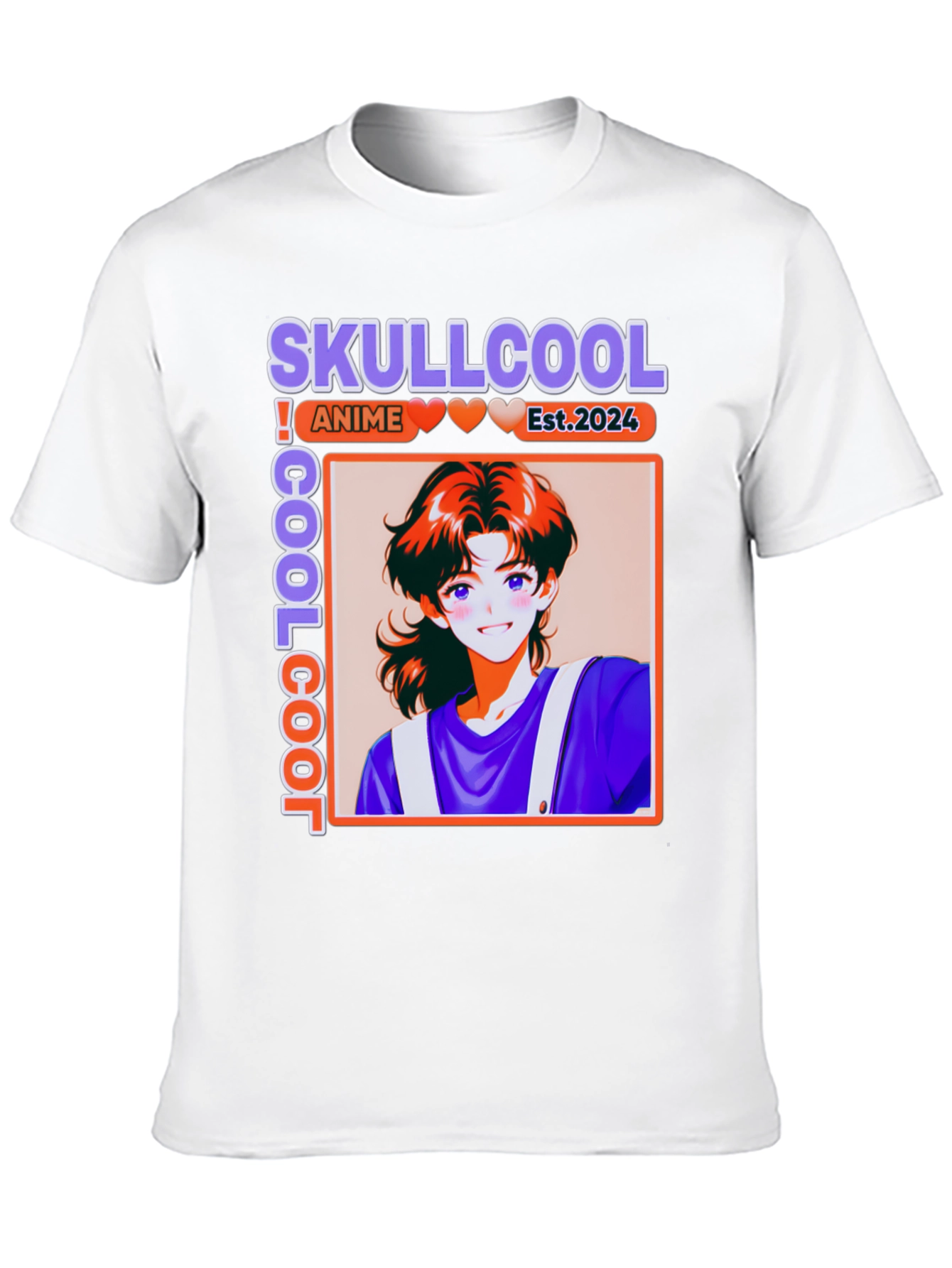 Skullcool Anime Graphic Tee - Est. 2024