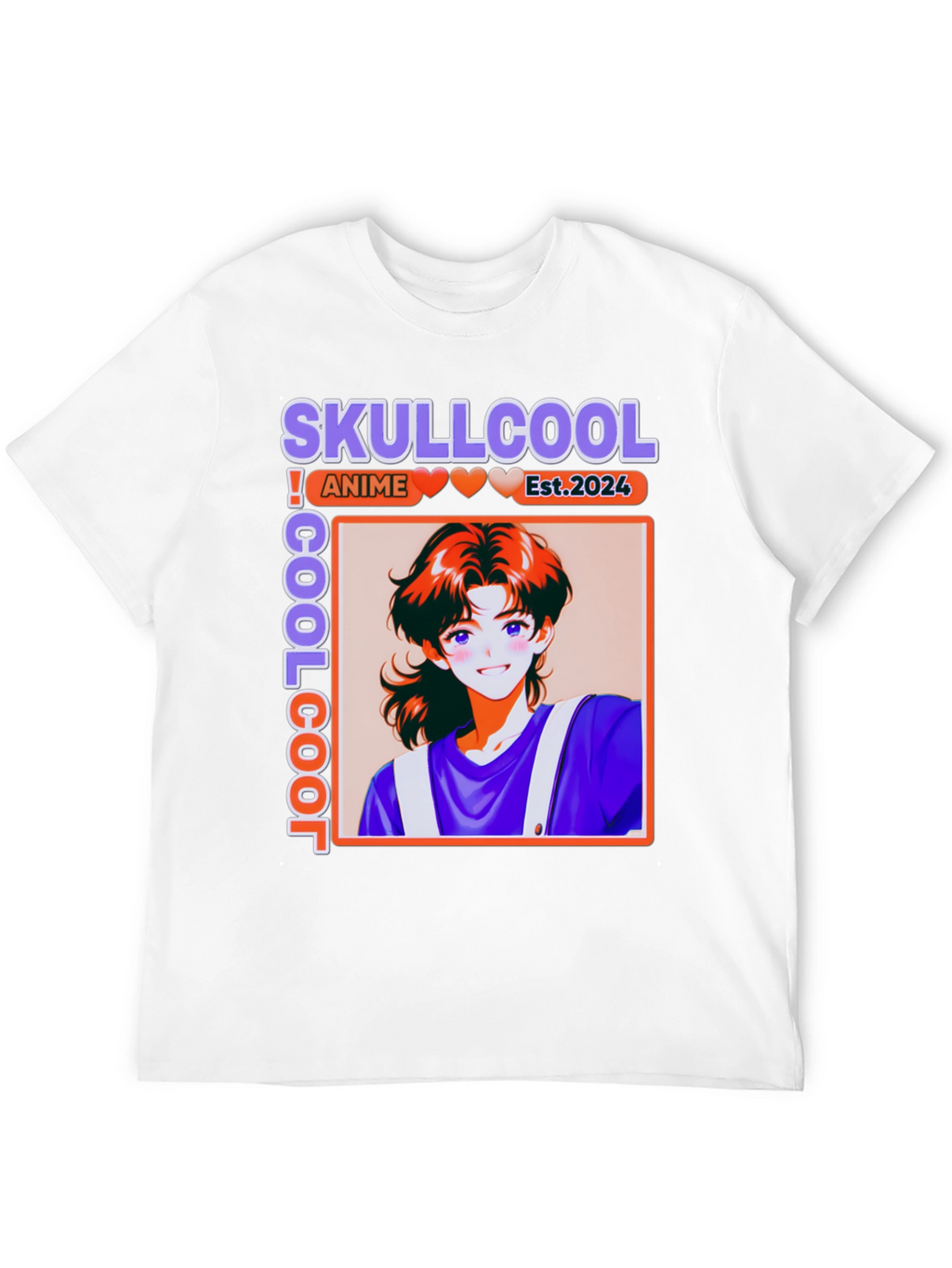 Skullcool Anime Graphic Tee - Est. 2024