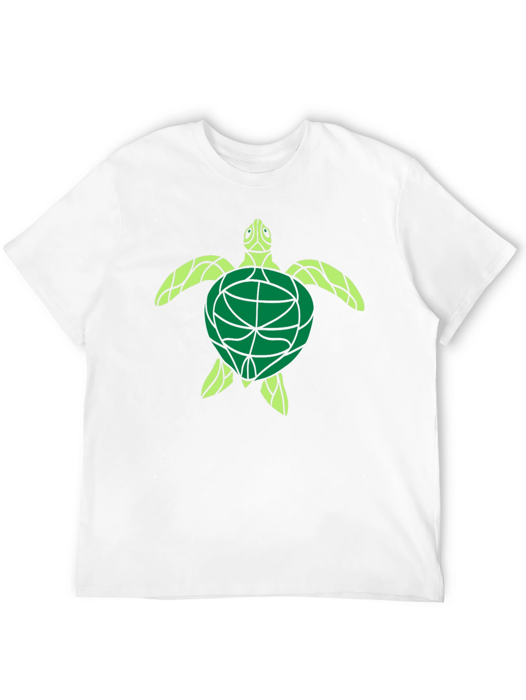 Turtle Graphic Print Black T-Shirt