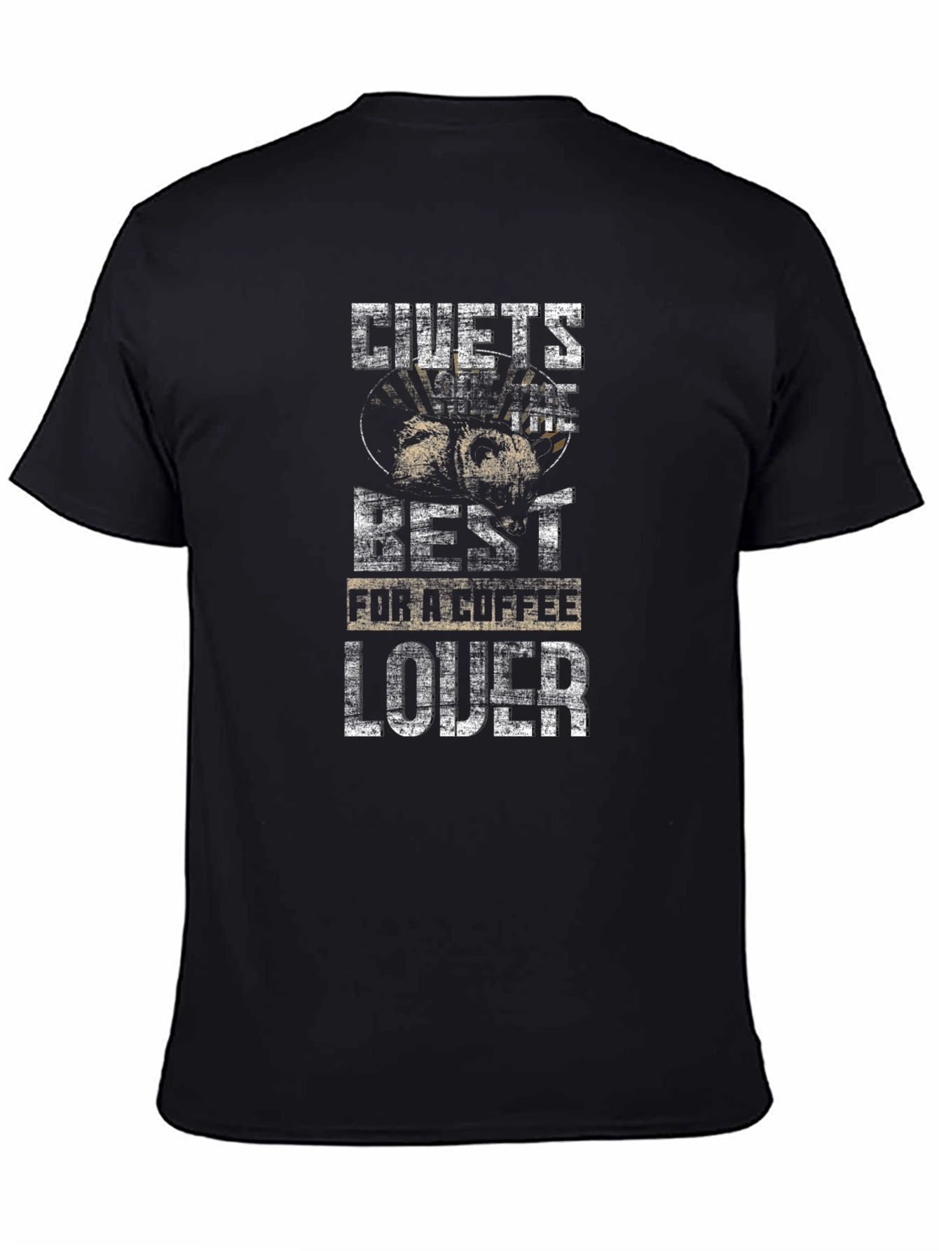 Civets Best Coffee Lover Graphic Tee - Soft Cotton T-Shirt