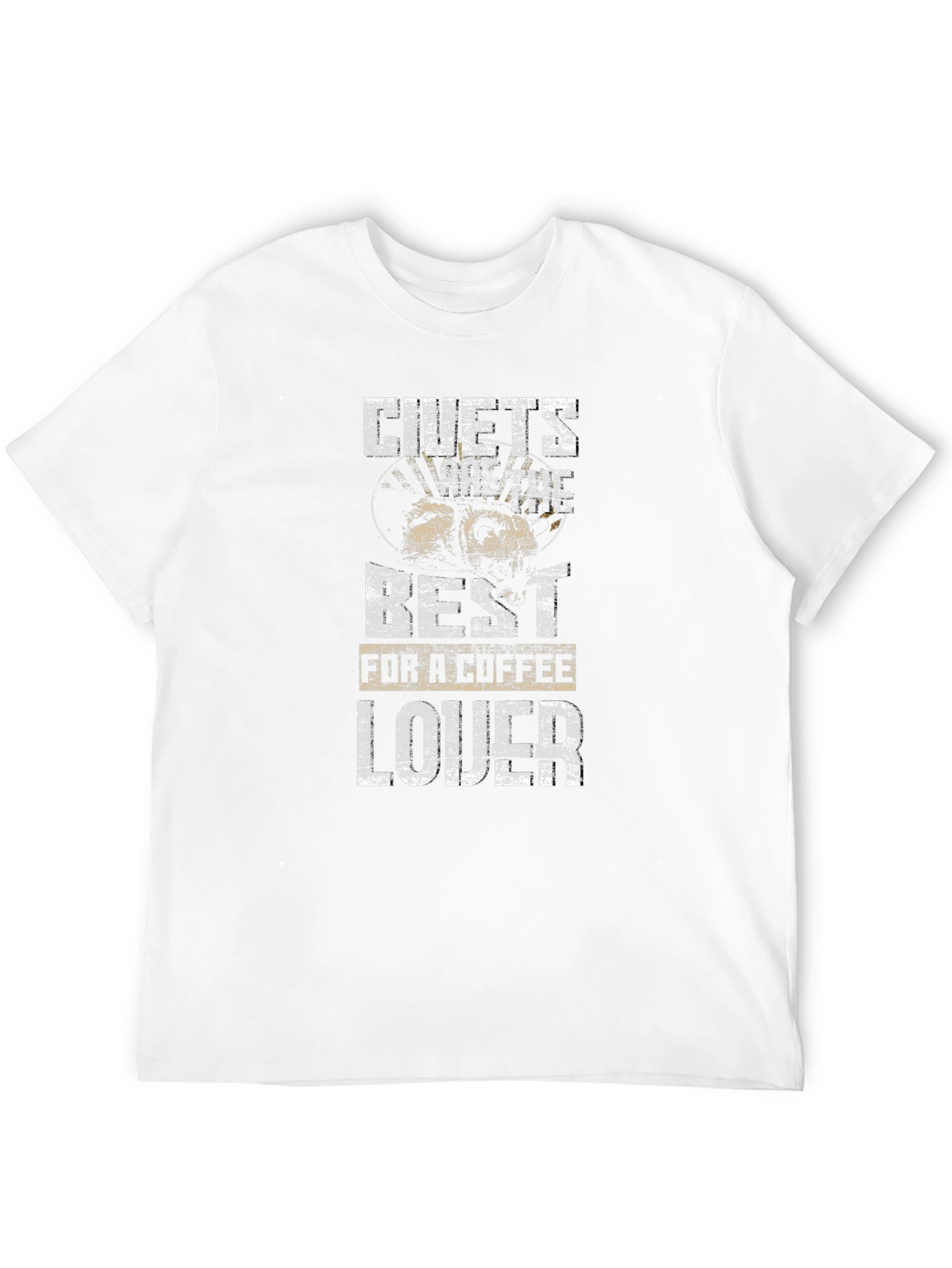 Civets Best Coffee Lover Graphic Tee - Soft Cotton T-Shirt
